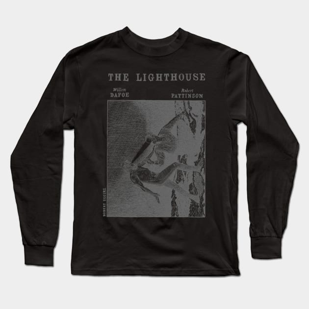 The Lighthouse Long Sleeve T-Shirt by DOINFERNO